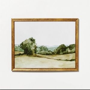 Studio McGee Rolling Hills Framed Canvas